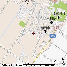 滋賀県野洲市木部936周辺の地図