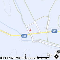 兵庫県丹波篠山市県守710周辺の地図