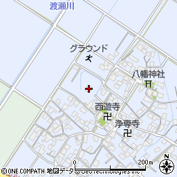 滋賀県野洲市北826周辺の地図