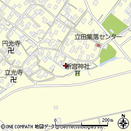 滋賀県守山市立田町1602周辺の地図