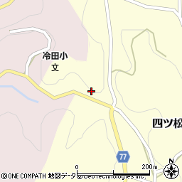 愛知県豊田市四ツ松町笹ケ田周辺の地図
