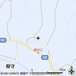 兵庫県丹波篠山市県守561-1周辺の地図