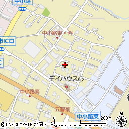 滋賀県東近江市中小路町686周辺の地図