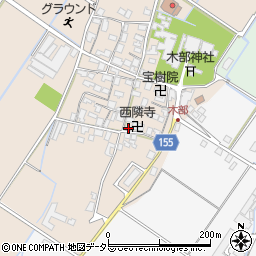滋賀県野洲市木部849周辺の地図