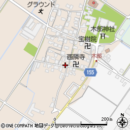 滋賀県野洲市木部850周辺の地図