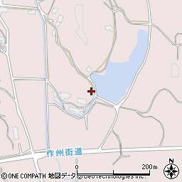 岡山県津山市下高倉東414-3周辺の地図