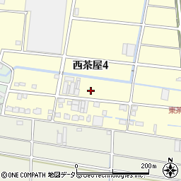 愛知県名古屋市港区西茶屋4丁目周辺の地図