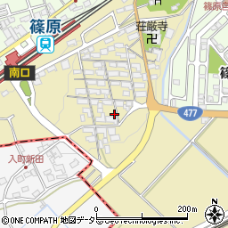 滋賀県近江八幡市安養寺町764周辺の地図