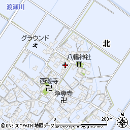 滋賀県野洲市北793周辺の地図