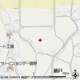 岡山県鏡野町（苫田郡）瀬戸周辺の地図
