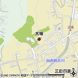 三島市立　大場幼稚園周辺の地図