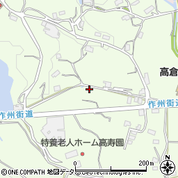 岡山県津山市下高倉西周辺の地図