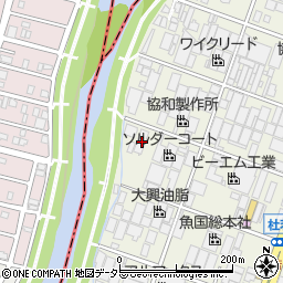 愛知県名古屋市緑区鳴海町長田70周辺の地図