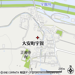 三重県いなべ市大安町宇賀960周辺の地図