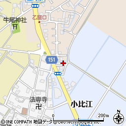 滋賀県野洲市西河原1045周辺の地図
