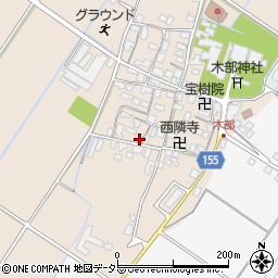 滋賀県野洲市木部852周辺の地図