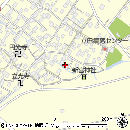 滋賀県守山市立田町1597周辺の地図