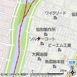 愛知県名古屋市緑区鳴海町長田71周辺の地図