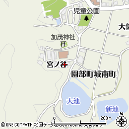 園部町　振興公社（公益財団法人）周辺の地図