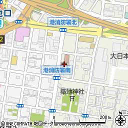 名古屋市消防局名古屋市港消防署周辺の地図