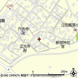 滋賀県守山市立田町1614周辺の地図