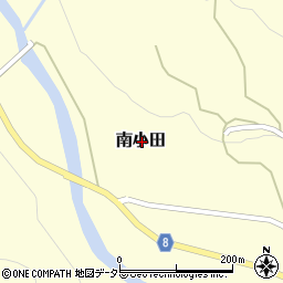 兵庫県神崎郡神河町南小田周辺の地図