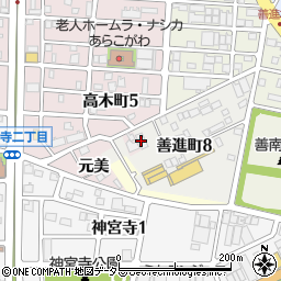大東工機名古屋営業所周辺の地図