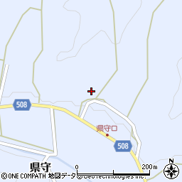 兵庫県丹波篠山市県守546周辺の地図