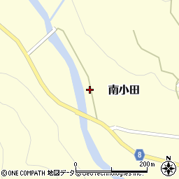 兵庫県神崎郡神河町南小田1200周辺の地図