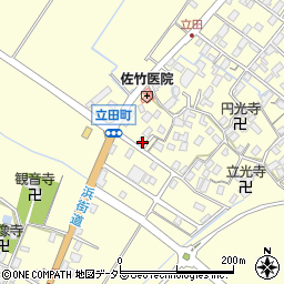 滋賀県守山市立田町2556周辺の地図