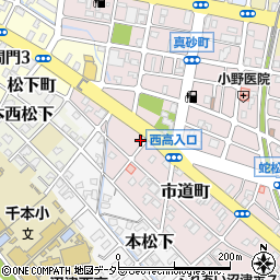 宮下商店周辺の地図