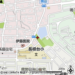 四郎曽池公園周辺の地図