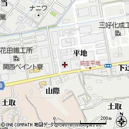 株式会社江口巌商店三好営業所　総務部周辺の地図