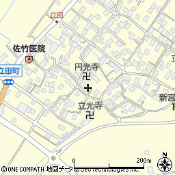 滋賀県守山市立田町1730周辺の地図