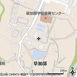 岡山県津山市草加部1193周辺の地図