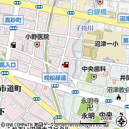 安本油店周辺の地図