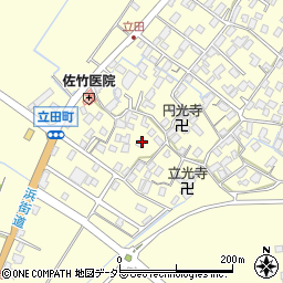 滋賀県守山市立田町1751周辺の地図