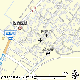 滋賀県守山市立田町1752周辺の地図