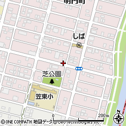 愛知県名古屋市南区芝町周辺の地図