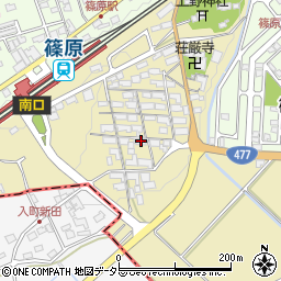 滋賀県近江八幡市安養寺町763周辺の地図
