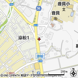 愛知県愛知郡東郷町春木音貝79-2周辺の地図