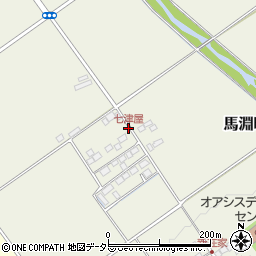 七津屋周辺の地図