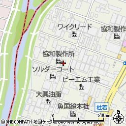 愛知県名古屋市緑区鳴海町長田58周辺の地図