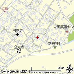 滋賀県守山市立田町1596周辺の地図