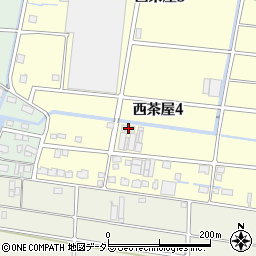 愛知県名古屋市港区西茶屋4丁目111周辺の地図