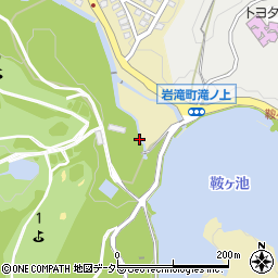 愛知県豊田市岩滝町滝ノ上周辺の地図