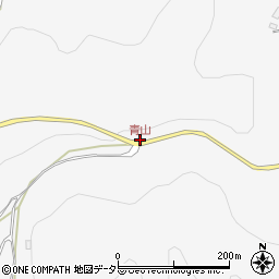 青山周辺の地図