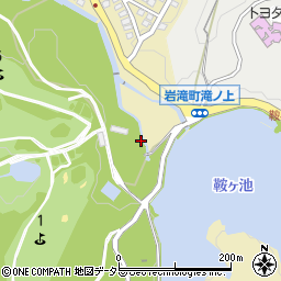 愛知県豊田市岩滝町（滝ノ上）周辺の地図