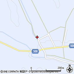 兵庫県丹波篠山市県守868周辺の地図