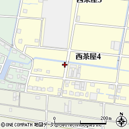 愛知県名古屋市港区西茶屋4丁目110周辺の地図